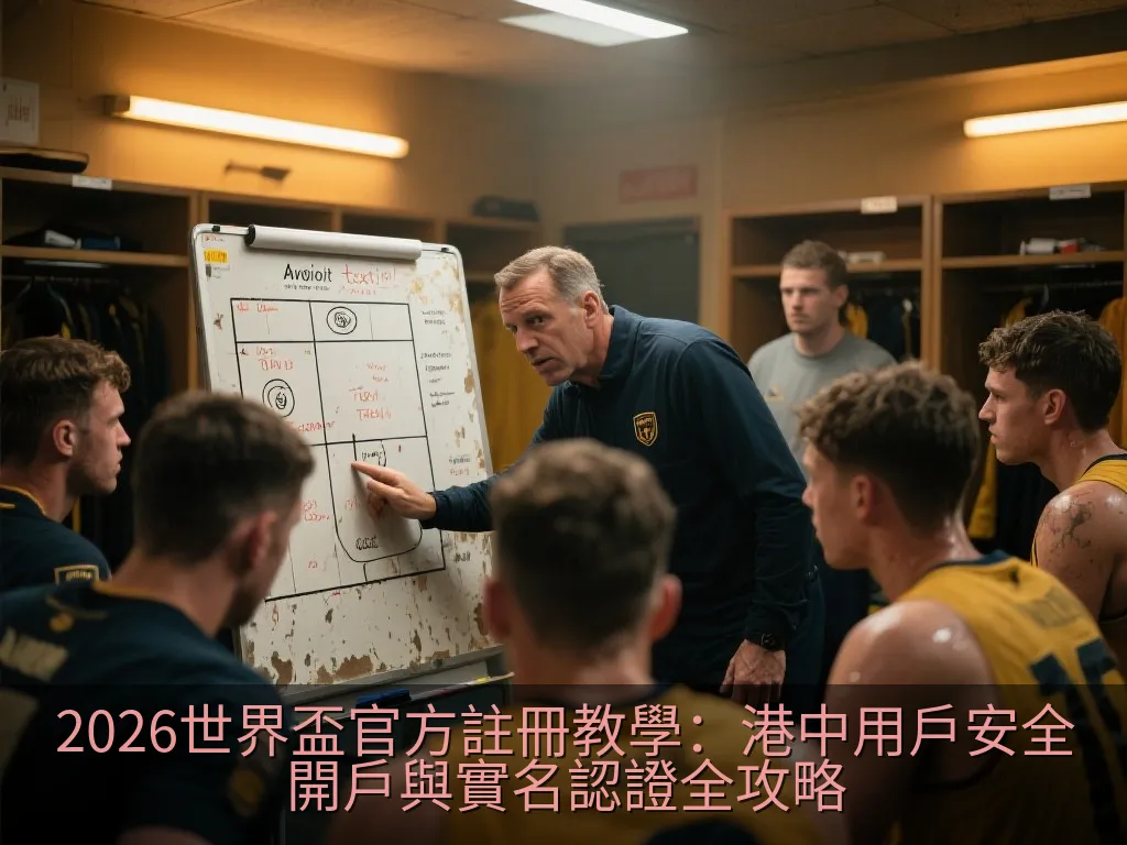 2026世界盃官方註冊教學：港中用戶安全開戶與實名認證全攻略